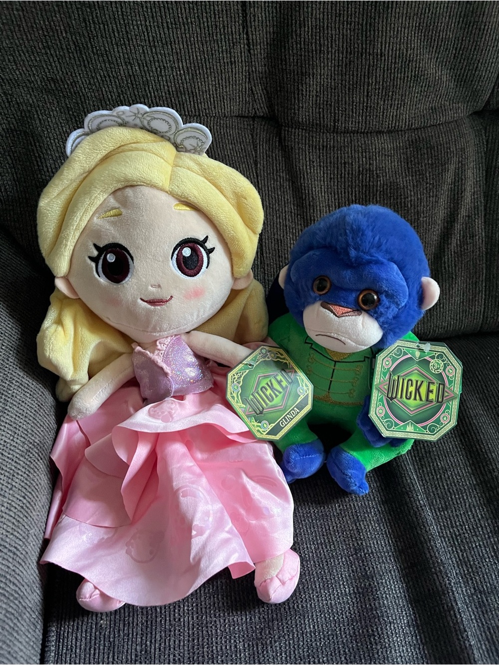 Glinda and Chistery Plush set